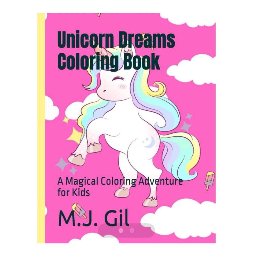 Unicorn Dreams Coloring book